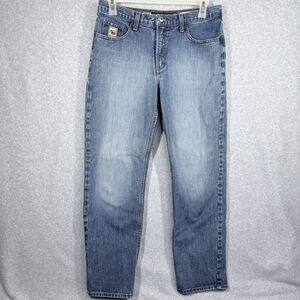Cruel Girl Georgia Jean Jrs 13R Med Wash Low Rise Relaxed Stretch Straight Leg